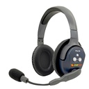 Eartec UltraLITE & HUB 8 person system with 8 Single Headsets, batteries, charger & case